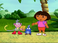 “Good going, Boots!” Dora said.