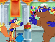 Fomkah, NO swiping!!! ("Fomkah, NYET swiping!!!" Now, how does HE say, "Oh, man"?)
