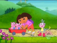 "Did we find all THREE piggies?" (Seatbelts, so Oinky can be safe!)