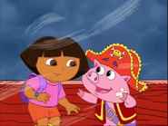 "The Pirate Dance! That's our specialty!"