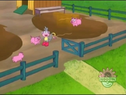 "WHAT? The gate?! Did I leave the gate open?" (Yes.)