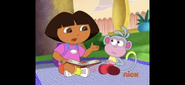 "I know, Boots!" Dora replied.