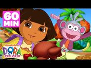 Dora the Explorer Thanksgiving Marathon! 🦃 1 Hour Compilation - Dora & Friends