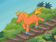 "That's Caballíto. He speaks Spanish, so..."
