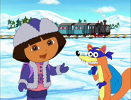 The train, right!