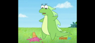 "Isa dropped her ice cream cone!" (Don't be sad, Isa!)