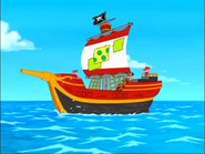 Tremble to the new Pirate Ship of the Pirate Pigs!