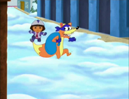 "The snow is so deep,