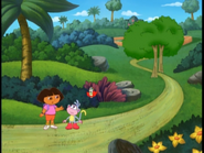 "I don't see my house!" said Dora. One last time,...