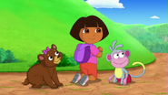 Dora and the Very Sleepy Bear 🐻💤 Full Episode Dora the Explorer 3-8 screenshot (4)