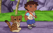 Nickeloden Go Diego Go Great Dinosaur Rescue game Diego and Baby Jaguar 
