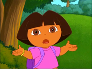 (Dora, now is our chance to succeed our revenge to protect the treasure after our failure the last time!) Sing it with us!