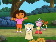 Will you check the Map to find all of Dora's friends?  Say, “Map!”