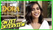 DORA och den förlorade staden av guld Isabela Moner" Dora "på-Set Intervju