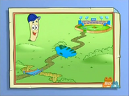 Here's Map! Dora and Boots have to get to the baseball game, so Boots kick and hit the baseball for the first time ever!