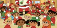Elves from Dora's Christmas Carol Adventure.