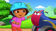 FULL EPISODE Dora's Great Roller Skate Adventure! w Boots Dora the Explorer 18-30 screenshot
