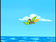(squawks)