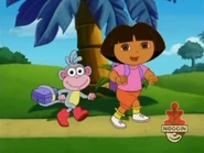 Now, march in place! March in place! March in place! March in place! (Note that the following sequence up (until the "Good dancing!" part) is used again later in the episode.)