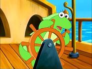 I'm turning the wheel! I'm turning the wheel!