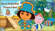 Dora's Pirate Boat Treasure Hunt