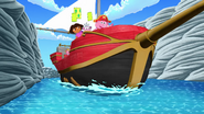 FULL EPISODE Dora Sails the Sea with Pirate Pigs! 🏴 ☠️🐷 'Benny the Castaway' Dora the Explorer 12-1 screenshot