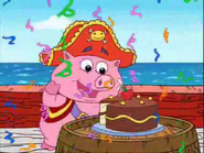"I’m going to have more pirate cake!"