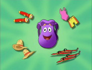 "Rapido!" says Backpack. Dora and Swiper need something they can use to get over the snow fast!"