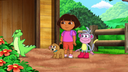 Dora & Boots Go On a Puppy Adventure! 🐶 FULL EPISODE Perrito's Big Surprise Dora the Explorer 16-11 screenshot