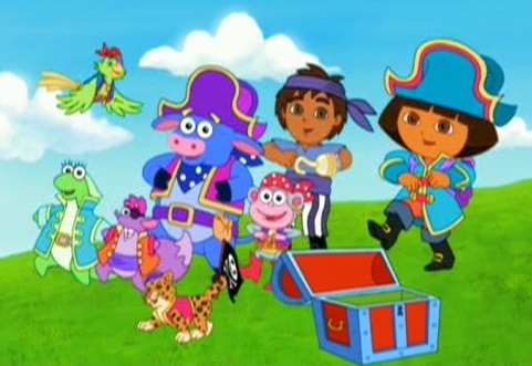 Dora and Diego Take Along Dora and Diego Pirate Ship 