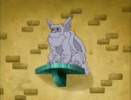 Look, another gargoyle! Listen carefully…
