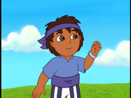 Diego is getting...