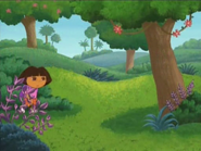 (And as Dora begins her first mission with her Backpack, she hears someone distant crying)