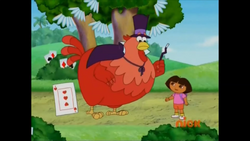 Big Red Chicken, Dora the Explorer Wiki