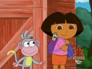 (Instead of using the picture pop-up sequence…) "You have to say, 'Map'!"