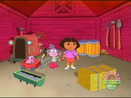 "No, that's the sheep!" Dora said.