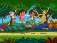 And swung from tree-to-tree! (Flashback from Meet Diego!.)