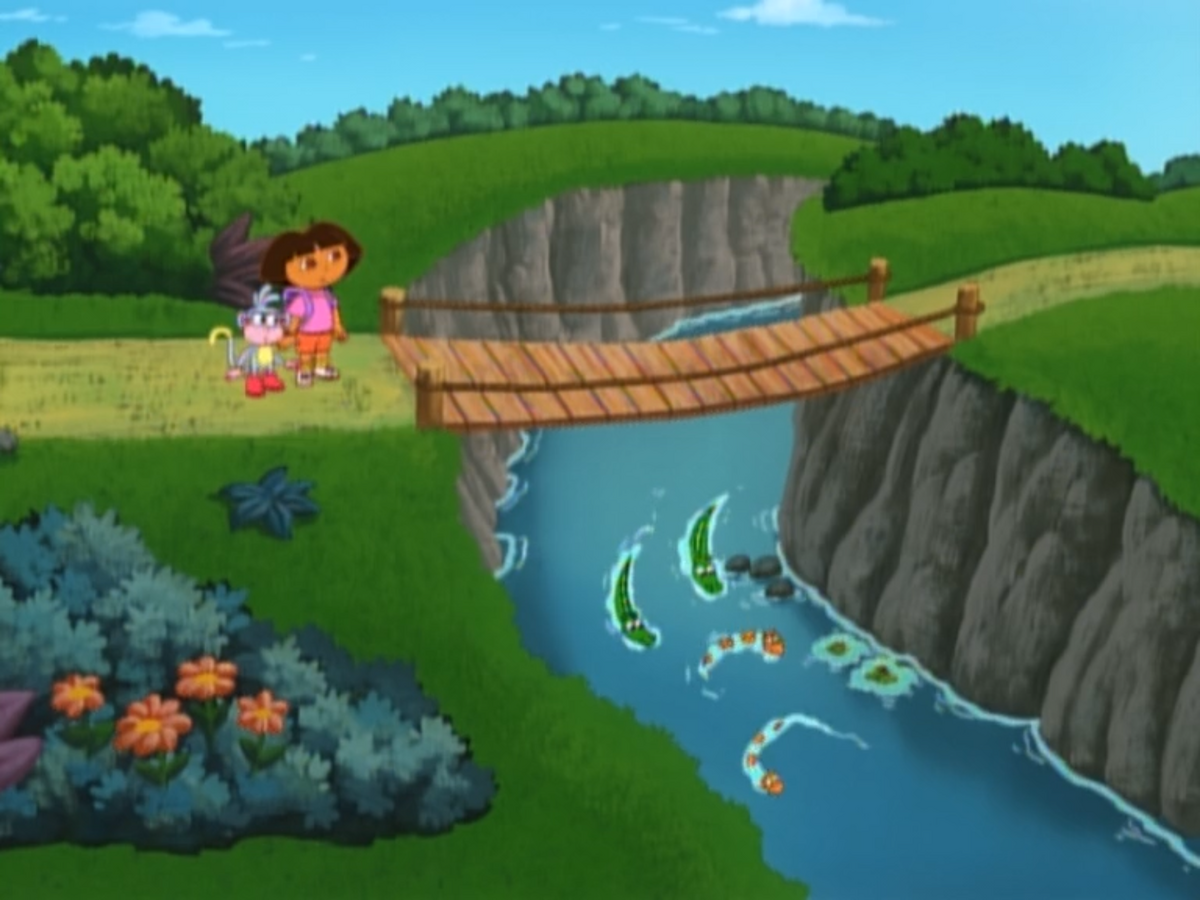 Dora The Explorer Puzzle Bridge Youtube - vrogue.co