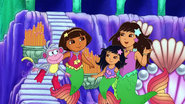 FULL EPISODE Dora's Rescue in Mermaid Kingdom 🧜 ♀️ w Maribel the Mermaid! Dora the Explorer 20-24 screenshot (1)