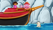 FULL EPISODE Dora Sails the Sea with Pirate Pigs! 🏴 ☠️🐷 'Benny the Castaway' Dora the Explorer 8-43 screenshot