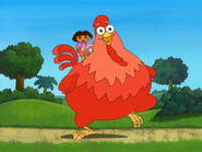 And the Big Red Chicken! (Another flashback from The Happy Old Troll.)