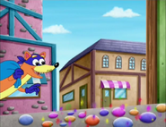 "Those colors are CRAZY!" said Swiper.