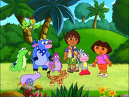 "Now let's look for the treasure chest!"