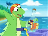 "Don’t worry, Swiper, you’ll get out of that bottle!"