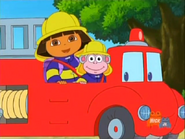 (Then let's check him as fast as possible!) You have to say, "Map"!