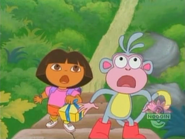 "We'd better get out of the way!"