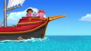 FULL EPISODE Dora Sails the Sea with Pirate Pigs! 🏴 ☠️🐷 'Benny the Castaway' Dora the Explorer 12-18 screenshot