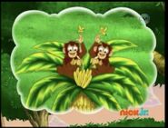 The Bobos said that they were eating a lot of bananas and threw the peels over their shoulders…