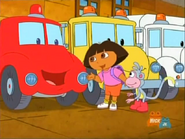 "You're a beautiful fire truck!"