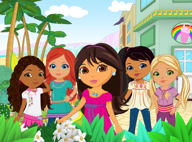 The Explorer Girls are a group of five girls who help out in the city of Pu...